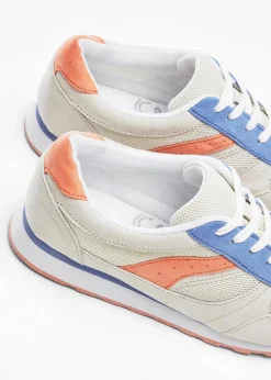 Damen bonprix Sport- & Trekkingschuhe|Sneaker|Sneaker mit Mesh-Einsatz