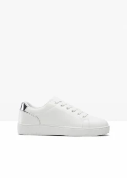 Damen bonprix Sneaker|Sneaker mit Metallic-Details