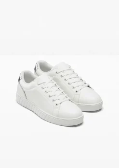 Damen bonprix Sneaker|Sneaker mit Metallic-Details