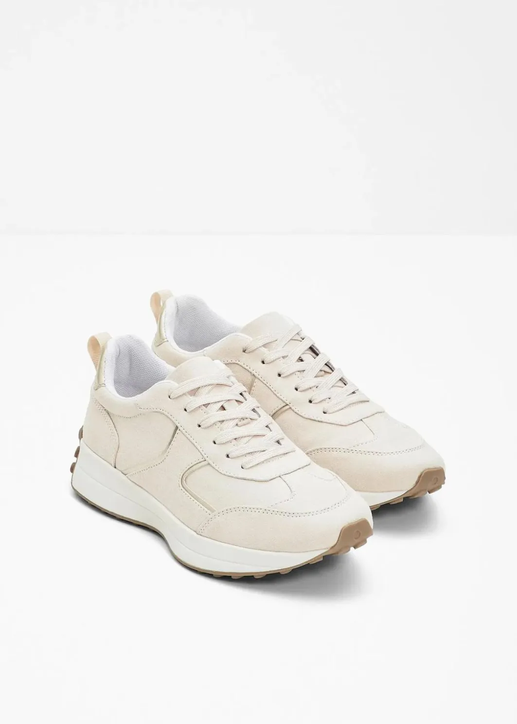 Clearance Sneaker mit Metallic-Details Damen Sneaker