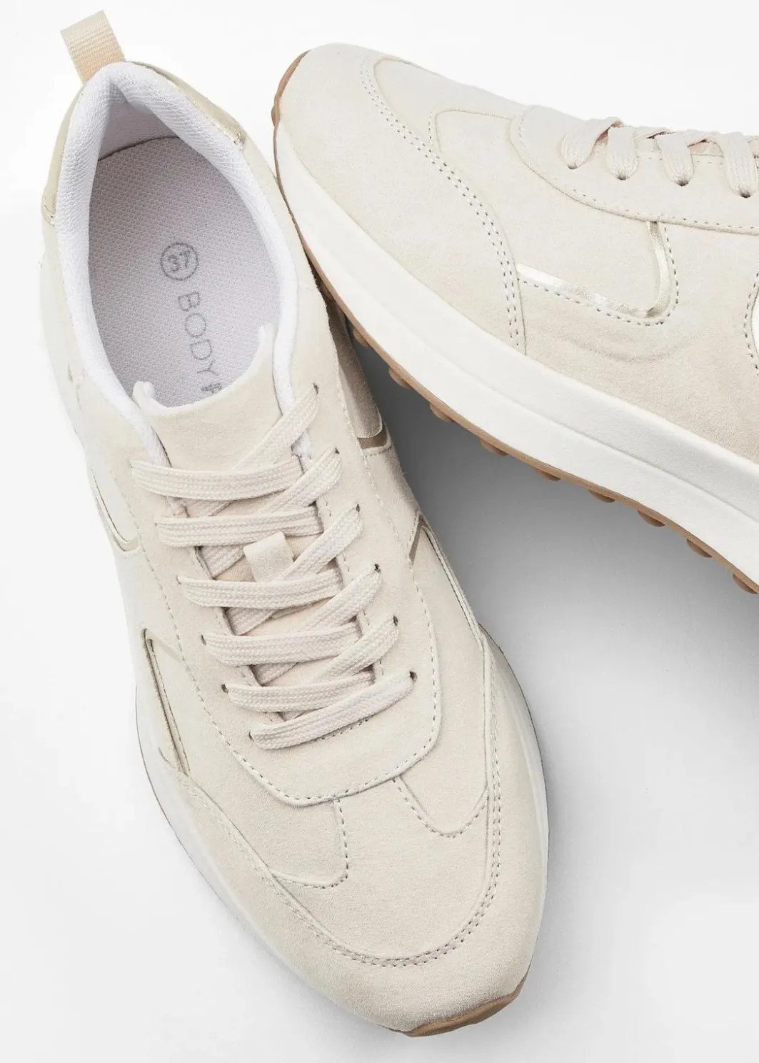 Clearance Sneaker mit Metallic-Details Damen Sneaker