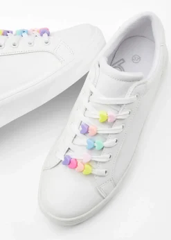 Discount Sneaker mit Perlen Damen Sneaker