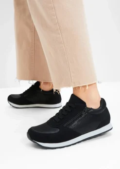 Outlet Sneaker mit Reißverschluss Damen Sneaker|Schuhe & Accessoires In Spezialgrößen·Schuhe In Übergröße