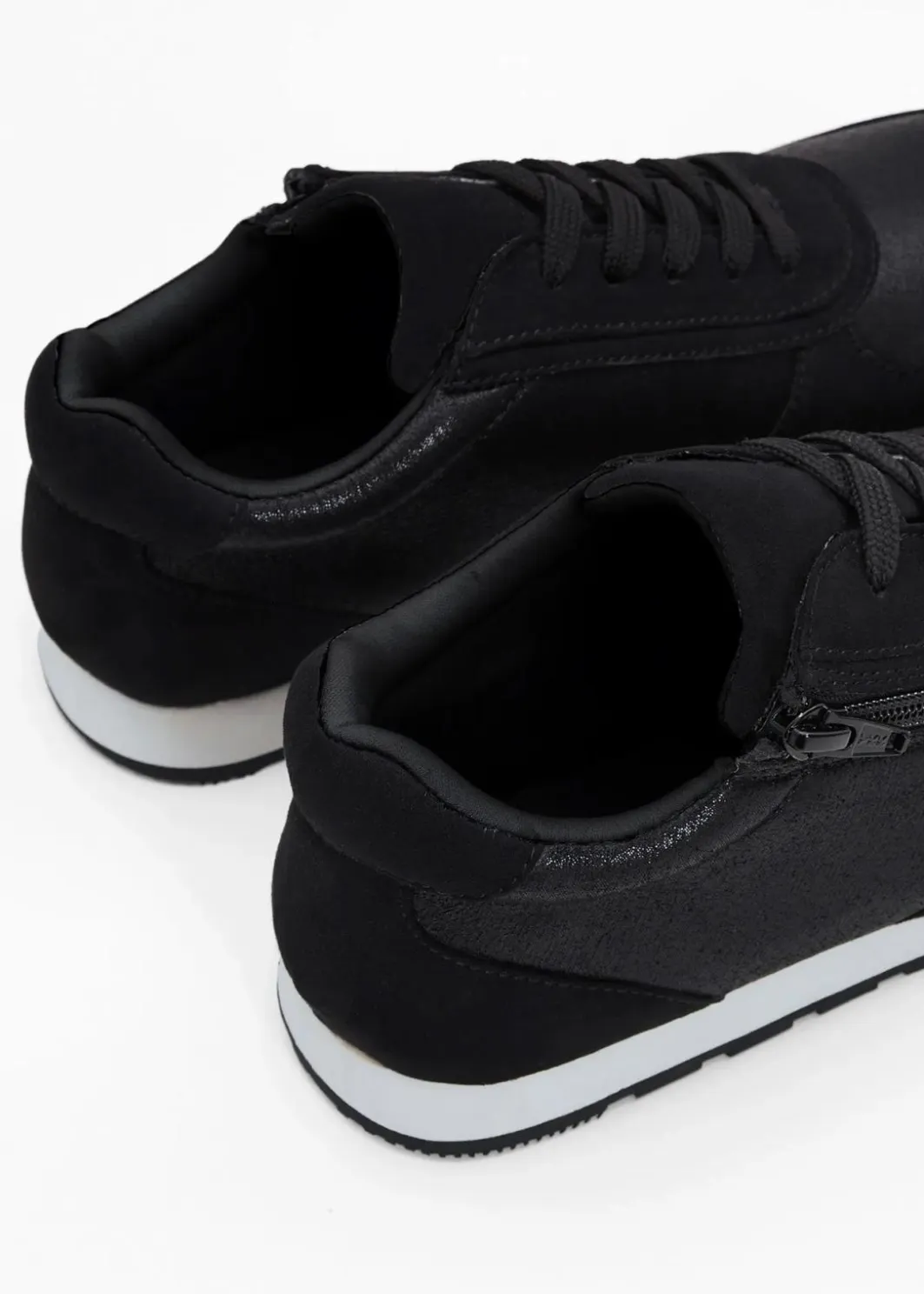 Outlet Sneaker mit Reißverschluss Damen Sneaker|Schuhe & Accessoires In Spezialgrößen·Schuhe In Übergröße