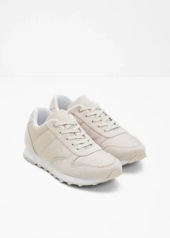 Outlet Sneaker mit Satin-Einsatz Damen Sneaker