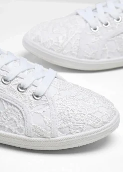 Sneaker mit Spitze Damen Sneaker