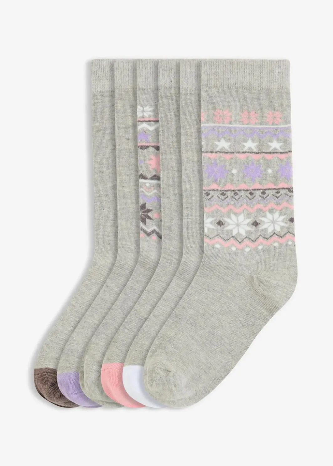 Sale Socken mit Bio-Baumwolle (6er Pack) Damen Mehrfachpacks|Jungen·Strümpfe