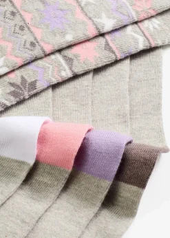 Sale Socken mit Bio-Baumwolle (6er Pack) Damen Mehrfachpacks|Jungen·Strümpfe