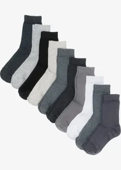 Damen bonprix Socken & Strumpfhosen|Basics|Socken mit Bio-Baumwolle (10er Pack)