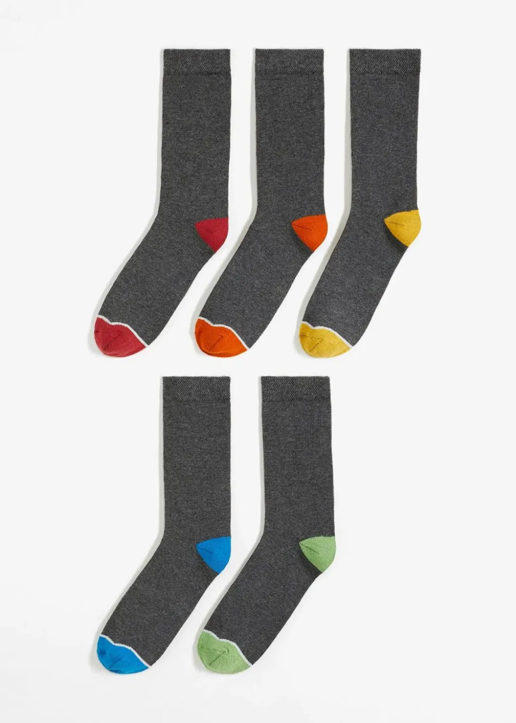 Damen bonprix Mehrfachpacks|Jungen·Strümpfe|Socken mit Bio-Baumwolle (5er Pack)