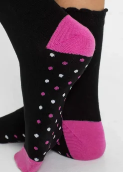 Damen bonprix Nachhaltigere Materialien|Socken & Strumpfhosen|Socken mit Bio-Baumwolle (5er Pack)