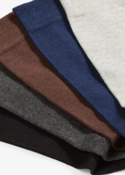 Outlet Socken mit druckfreiem Bündchen und Bio-Baumwolle (5er Pack) Damen Socken|Socken