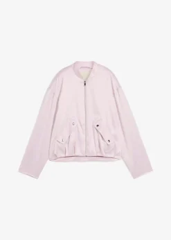 Damen bonprix Bekleidung·Hosen|Jacken & Mäntel|Softblouson aus glänzendem Viskose-Mix