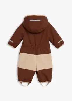Kinder bonprix Jacken & Outdoor|Overalls & Sets|Softshell Overall mit Teddyfleece und Kapuze