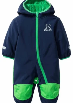Kinder bonprix Overalls & Sets|Jacken & Outdoor|Softshell Overall mit Teddyfleece und Kapuze