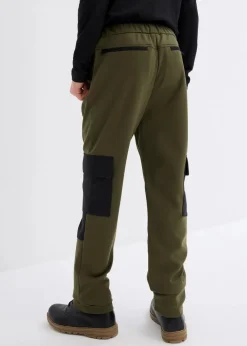 Kinder bonprix Jungen 9-16 Jahre·Bademode|Jungen 9-16 Jahre·Jacken & Outdoor|Softshell-Cargohose, weitenverstellbar