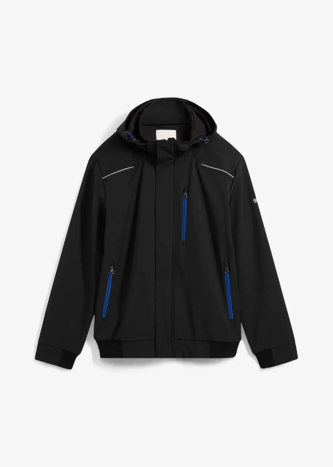 New Softshelljacke in Blousonform mit Kapuze Herren Große Größen|Outdoorbekleidung