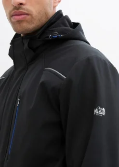 New Softshelljacke in Blousonform mit Kapuze Herren Große Größen|Outdoorbekleidung