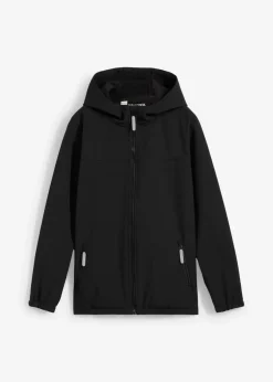 Kinder bonprix Jungen 9-16 Jahre·Jacken & Outdoor|Jungen 2-8 Jahre·Nachhaltigere Materialien|Softshelljacke mit Kapuze, wasserabweisend