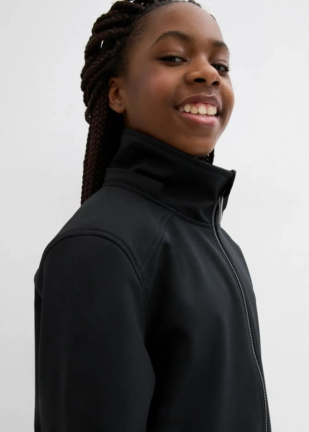 New Softshell-Parka mit abnehmbarer Kapuze, wasserabweisend Kinder Mädchen 9-16 Jahre·Jacken & Outdoor