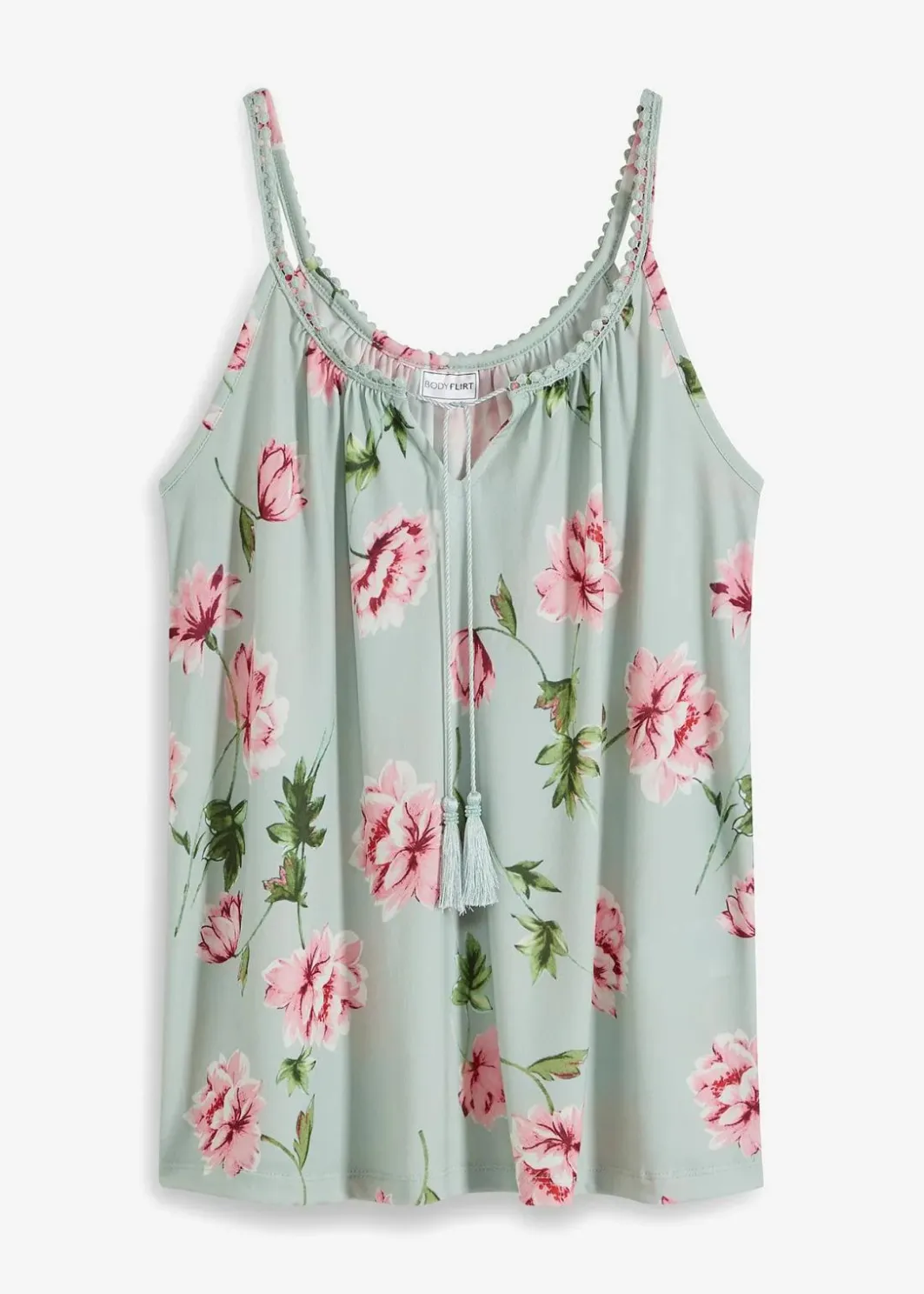 New Spaghettiträger-Top Damen Nachhaltigere Materialien|Shirts & Tops
