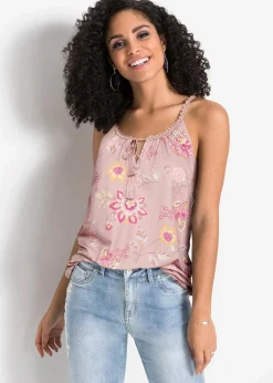 Damen bonprix Nachhaltigere Materialien|Shirts & Tops|Spaghettiträger-Top