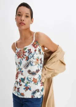 Discount Spaghettiträger-Top Damen Nachhaltigere Materialien|Shirts & Tops