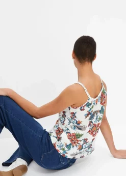 Discount Spaghettiträger-Top Damen Nachhaltigere Materialien|Shirts & Tops