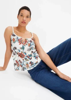 Discount Spaghettiträger-Top Damen Nachhaltigere Materialien|Shirts & Tops