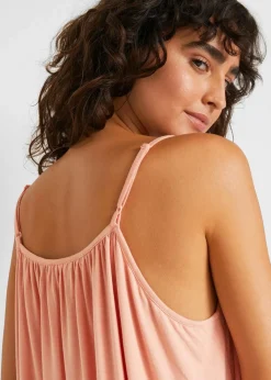 Best Spaghettiträger-Top aus fließender Viskose Damen Shirts & Tops|Nachhaltigere Materialien