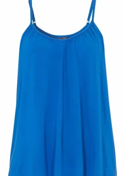 Damen bonprix Nachhaltigere Materialien|Shirts & Tops|Spaghettiträger-Top aus fließender Viskose