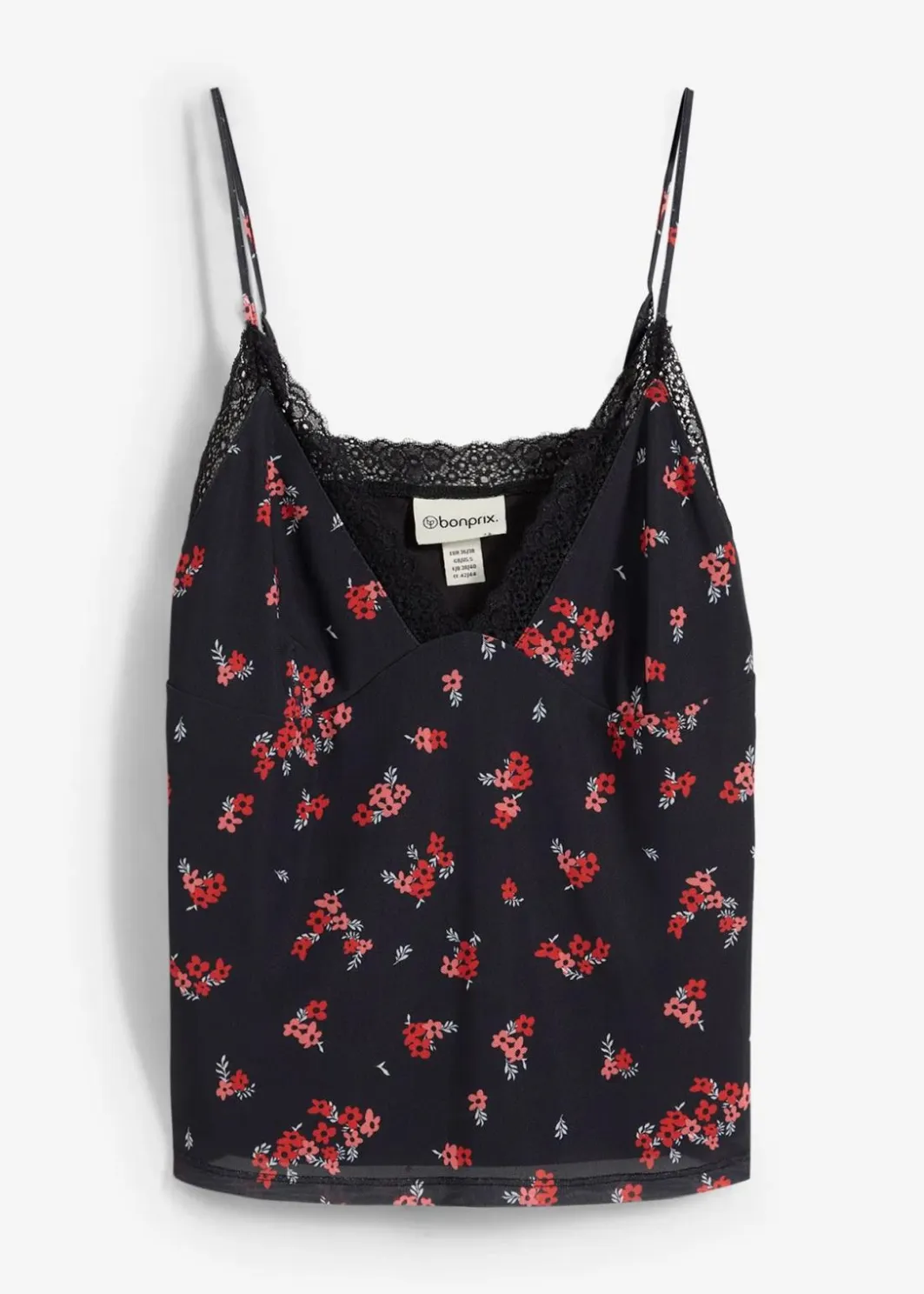 Best Spaghettiträger-Top aus Mesh Damen Shirts & Tops