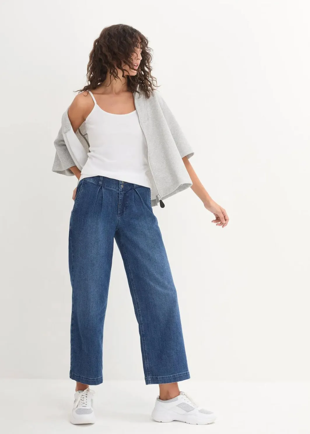 Discount Spaghettiträger-Top aus reiner Baumwolle (3er Pack) Damen Shirts & Tops|Basics