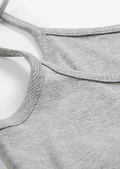 Damen bonprix Shirts & Tops|Basics|Spaghettiträger-Top aus reiner Baumwolle (3er Pack)