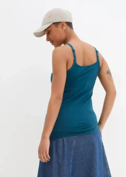Best Spaghettiträger-Top aus reiner Bio Baumwolle, (2er-Pack) Damen Shirts & Tops|Basics