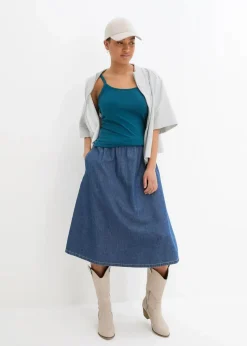 Best Spaghettiträger-Top aus reiner Bio Baumwolle, (2er-Pack) Damen Shirts & Tops|Basics