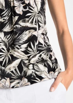 Spaghettiträger-Top aus softem Viskose-Mix Damen Shirts & Tops