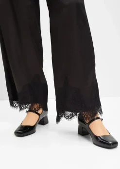 Hot Spangenpumps in Lack-Optik Damen Pumps
