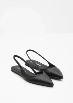 Sale Spitze Sling-Ballerinas Damen Sommerschuhe