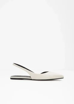 Damen bonprix Sommerschuhe|Spitze Sling-Ballerinas