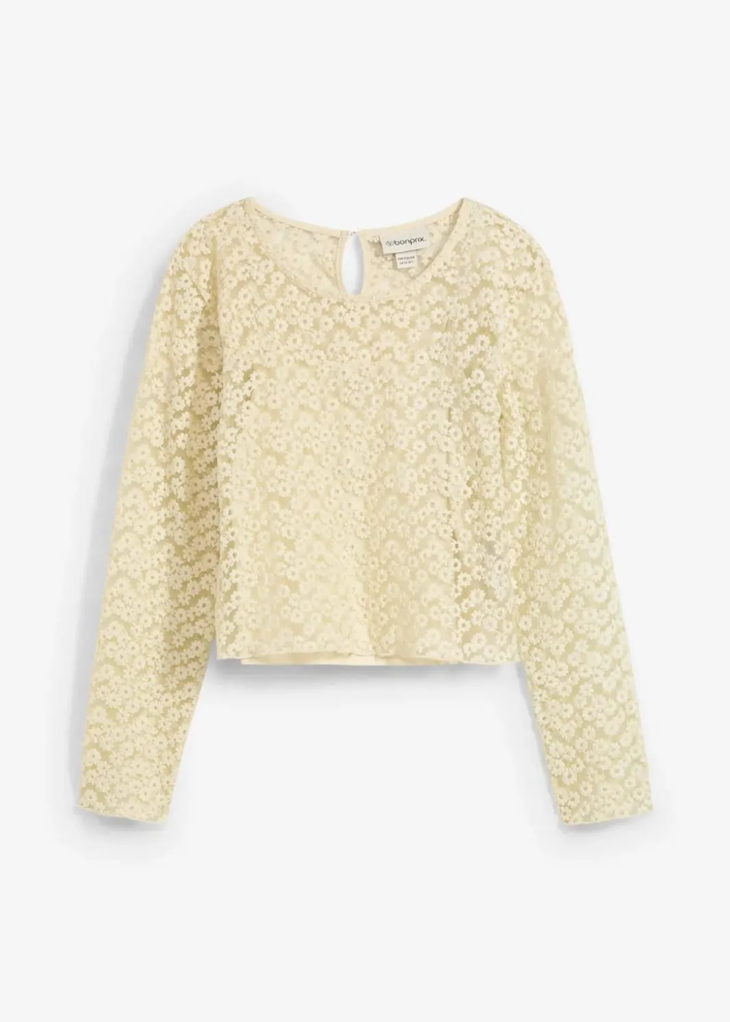 Outlet Spitzenbluse mit Jeseytop (2tgl. Set) Kinder Mädchen 9-16 Jahre·Shirts & Blusen