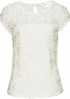 Damen bonprix Bekleidung·Jacken & Mäntel|Blusen & Tuniken|Spitzen-Blusenshirt