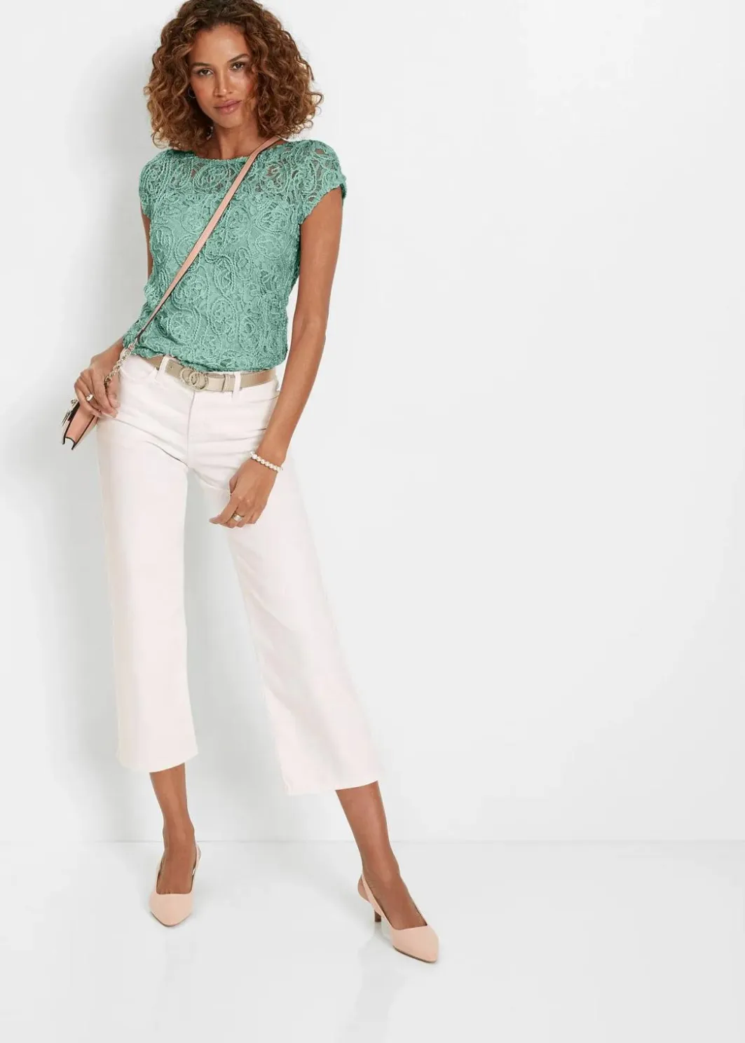 Hot Spitzen-Blusenshirt Damen Blusen & Tuniken|Bekleidung·Jacken & Mäntel