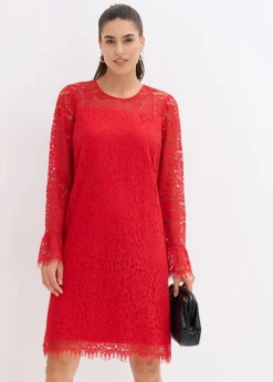 Best Spitzenkleid Damen Bekleidung·Pullover & Strickjacken|Kleider