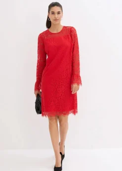 Best Spitzenkleid Damen Bekleidung·Pullover & Strickjacken|Kleider