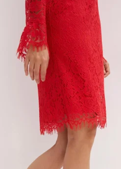 Best Spitzenkleid Damen Bekleidung·Pullover & Strickjacken|Kleider