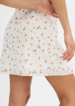 Damen bonprix Kleider|Spitzenkleid mit Blumenprint