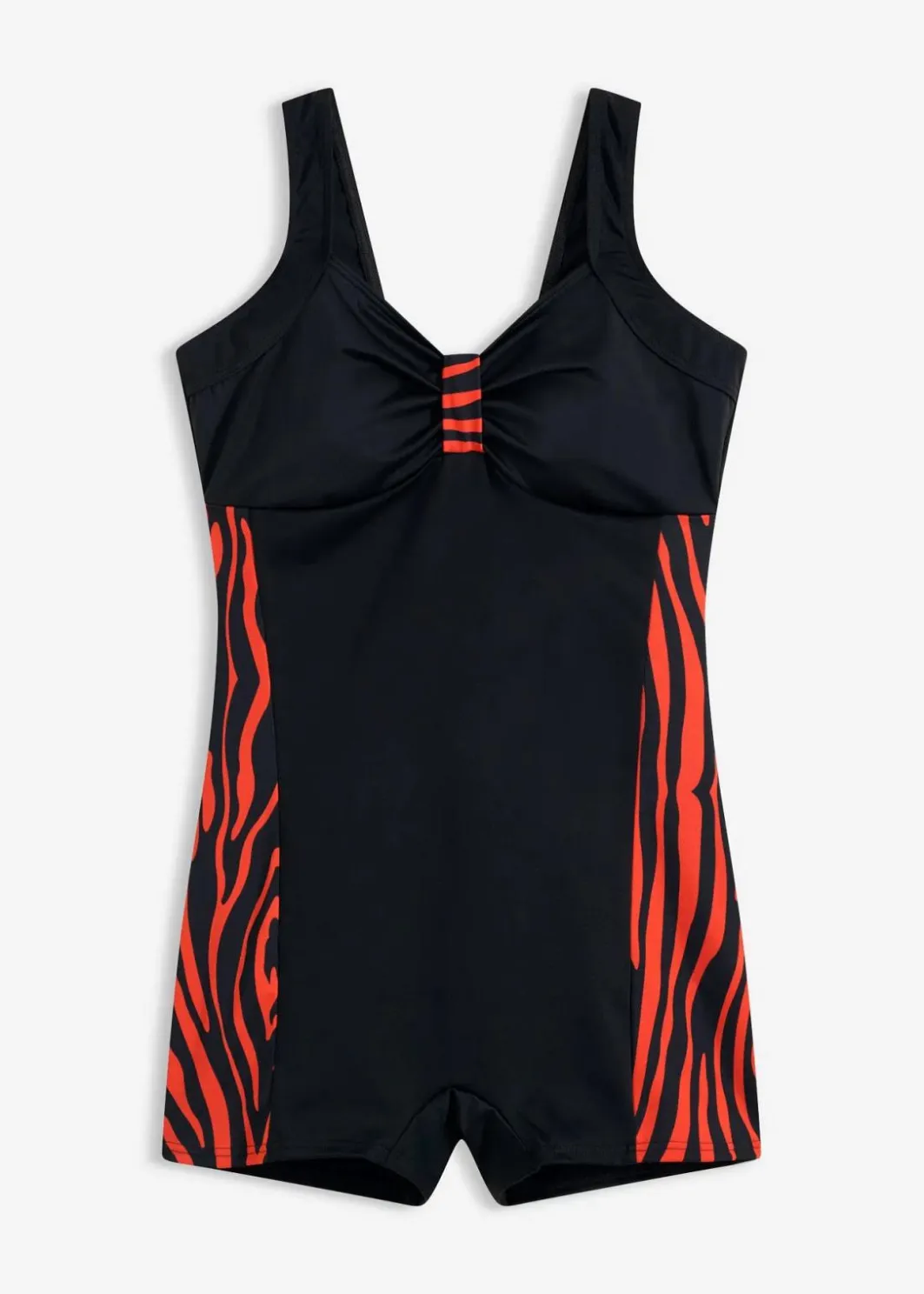 Damen bonprix Nachhaltigere Materialien|Bedeckende Bademode|Sport-Badeanzug mit Bein