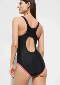 Damen bonprix Sport Bademode|Badeanzüge|Sport-Badeanzug mit Racerback