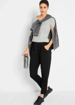 Online Sporthose aus nachhaltiger Viskose, 7/8-Länge Damen Bekleidung·Kleider|Hosen